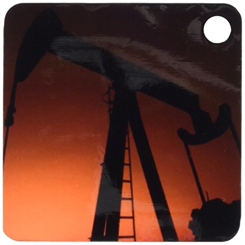 Porte-clés Oil Rig Tulsa Oklahoma 3drose Us37 Bba0001 Bill Bachmann 5,7x11,4 cm