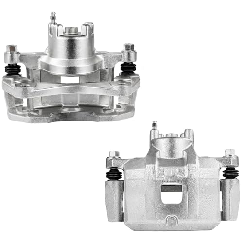 Image of SCITOO 18B5032C 18B5033C Front Left & Right Disc Brake Calipers Assembly w /Bracket For Mitsubishi For Lancer 2008-2017