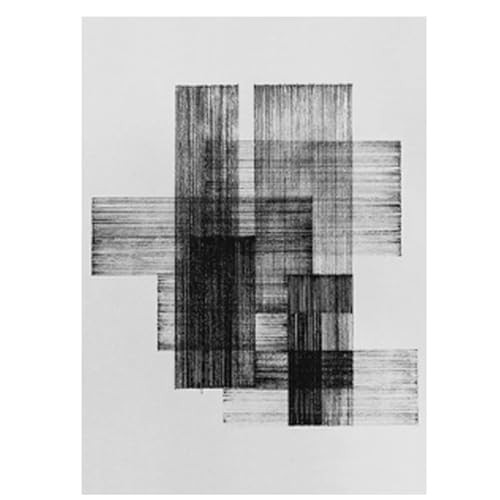 Art mural toile peinture abstraite nordique salon 30x50 cm cadre