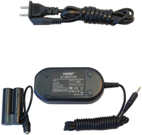 HQRP AC Adapter Compatible with Nikon EH-65A 25722 COOLPIX L620 L610 L30 L29 L28 L27 L26 L25 L24 L22 L20 L19 L18 L15 L14 L12 L11 L10 L6 L5 L4 P60 P50 Digital Camera Power Supply DC Coupler