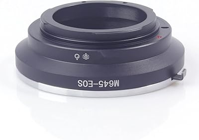 Aluminium M645-EOS Camera Adapter Mount for Mamiya for Canon Spare Part Accessory