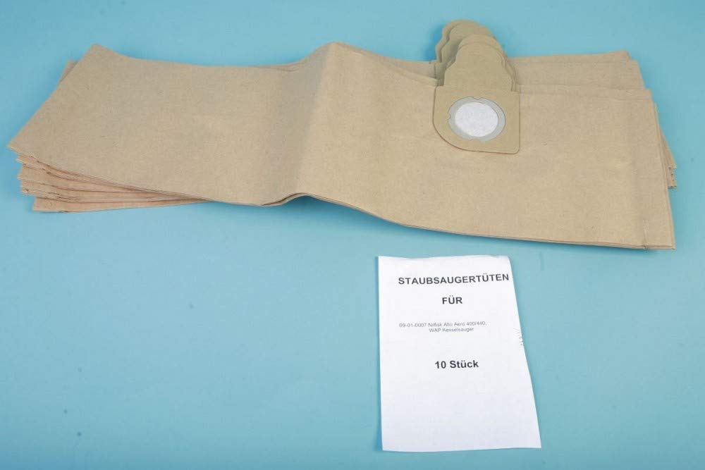 Vhbw 10x Sacchetto Compatibile Con Nilfisk Alto Wap Q850-11 - Foto 3
