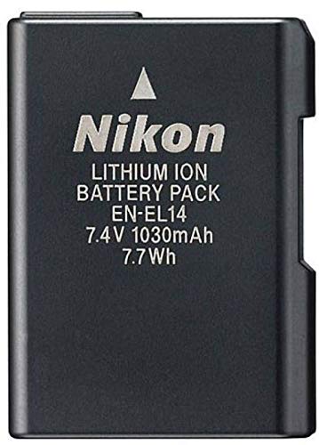 Batterie Nikon EN-EL14 accumulateur de charge pour reflex numérique de voyage