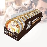 Dr. Link® SUPER Natural 10x125g Premium-Nassfutter für Hunde: Wild mit Pastinake, Aroniabeeren und Waldkräutern | getreidefrei | Superfoods