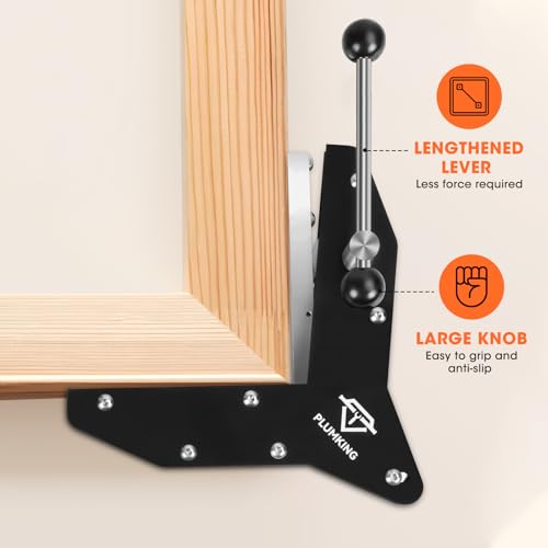 Image of Miter Clamps for woodworking, Corner Clamps for Making Window Casing, Door Casing, Picture Frames, Cabinet Trim
