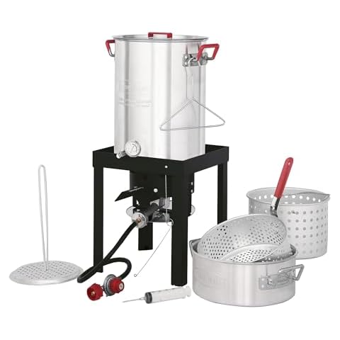 CreoleFeast Propane Fryer and Boiler Steamer Set Cover