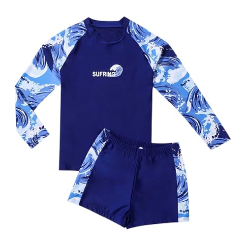 Bañadores de niño y conjunto de traje de baño de talla grande infantil estampado