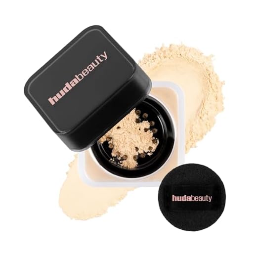 HUDA BEAUTY Baby Bake Mini Easy Bake Loose Powder, Banana Bread, Matt, mit Vitamin E, bis zu 16 Stunden Halt