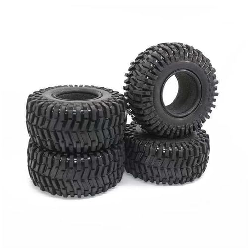 RC Neumático Coche Compatible Con Axial SCX10 90046 RR10 Para Wraith Para Traxxas TRX4 TRX-6 1/10 RC Crawler Car 4 Piezas 125 MM 2,2 Pulgadas Neumáticos De Rueda De Goma