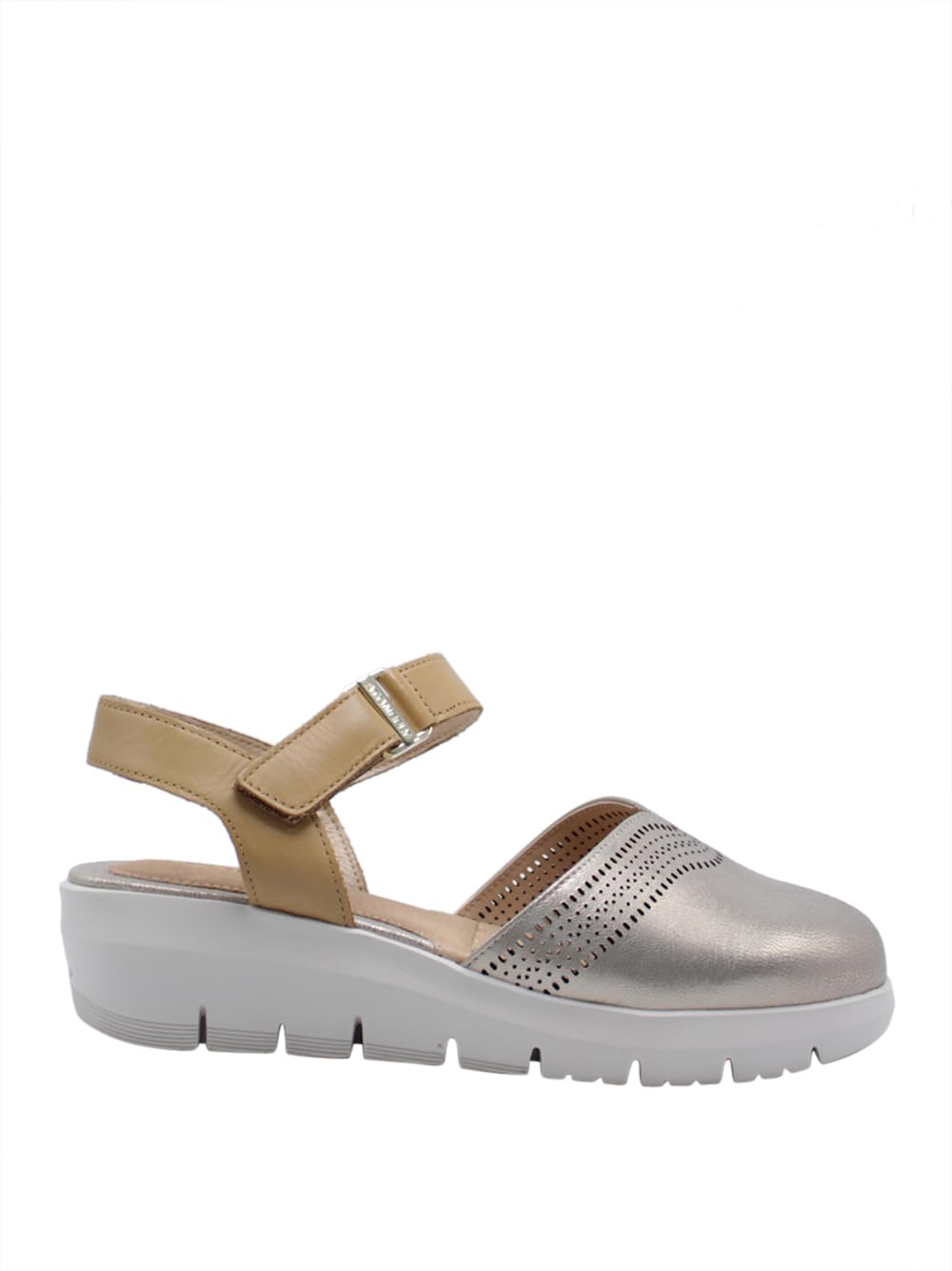 Stonefly Sandali con Zeppa Donna - Taupe Modello 220764 220764 Pelle 37