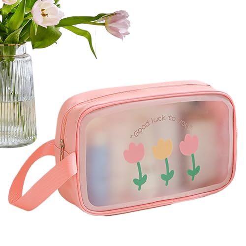 Makeup Bag,�h�� �|�[�^�u�� �X�g���[�W �|�[�` - �g�C���^���[�o�b�O ���C�N �I�[�K�i�C�U�[ �n���h���t��,��������W�����s��s�@���ϑ䃊�b�v�X�e�B�b�N�V�����v�[�W���G���[�~���[�p