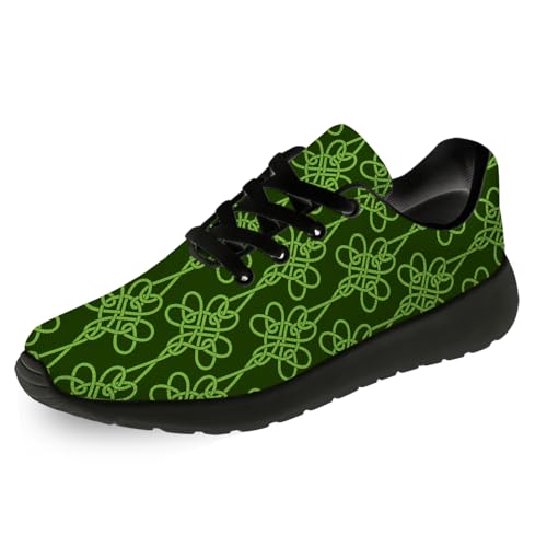 Shamrock Shoes for Men Women Athletic Running Tennis Shoes Walking Gym Sneakers Gifts for Girlfriend Boyfriend