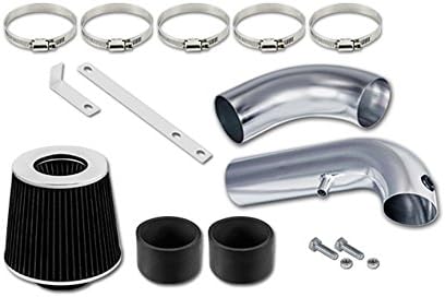 R&L Racing Black Short Ram Air Intake Kit + Filter IN-RL-SI-069BK-RL