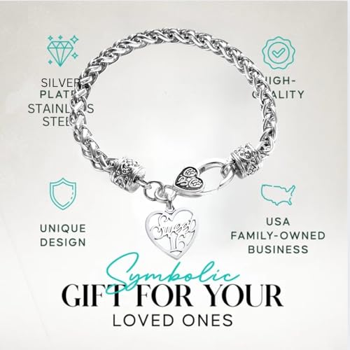Image of Infinity Collection Sweet 16 Charm Bracelet & Card Gift Set- Sweet 16 Jewelry - Sweet Sixteen Gift- Birthday Gift For Girls