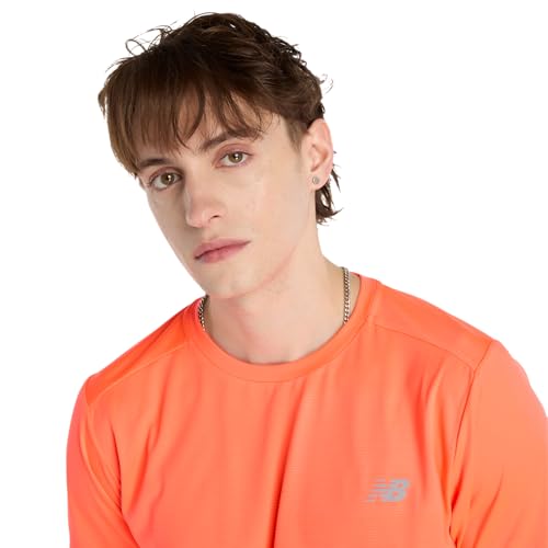Image of new balance Mens Tops Short Sleeve Top