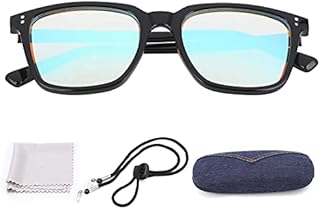 Color Blindness Correction Glasses, Full Frame Universal Waterproof Uv400 Mask for Men and Women, Special Tr90 Frame Coating, Color Vision Resolution Enhancement, for All Types of Color Blind