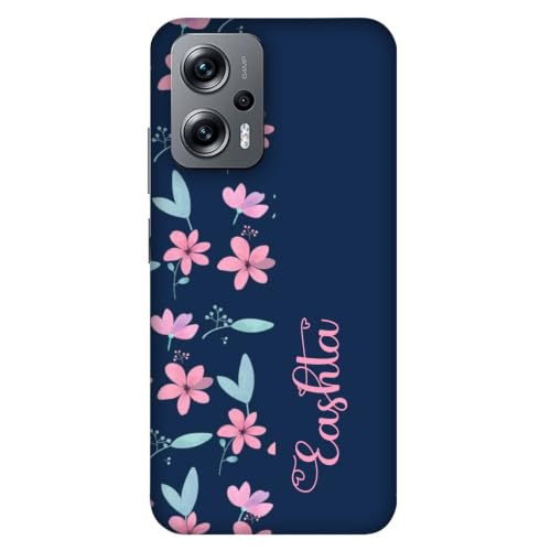 Image of Customise Name Case Cover for Xiaomi Redmi Note 11 Pro 4G Multicolor