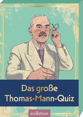 Das große Thomas-Mann-Quiz: Kartenbox mit 50 spannenden Fragen zum Leben und Werk des berühmten Schriftstellers