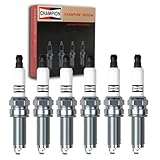 6 pc Champion Iridium Spark Plugs compatible with Chrysler 200 3.6L V6 2011-2017