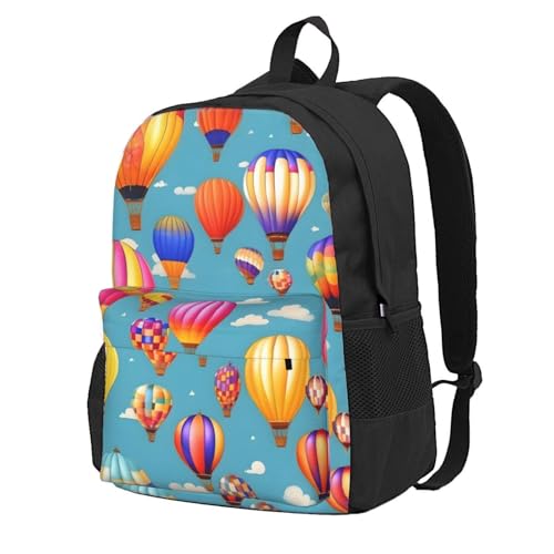 Sac à dos adulte ballons colorés résistant à l'eau contre la pluie en pique-nique