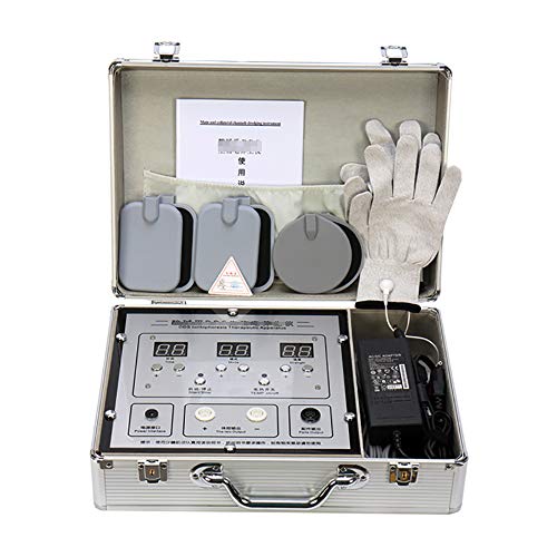 Jieotwice Multi-Function Meridian Electrotherapy DDS Bio-Electric Acid and Alkali Flat Massager, Beauty and Physiotherapy Home