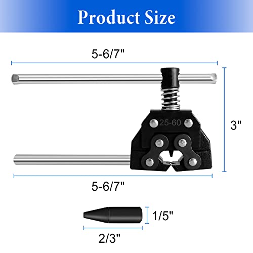 Image of Chain Breaker for #25#35#40#41#50 320 410 415 420 520 525 530 Roller Chain, Chain Splitter Detacher Cutter for Motorcycle Bicycle Go Cart Mini Bike Dirt Bike Motor Bike Chain, with 1 Push Pin