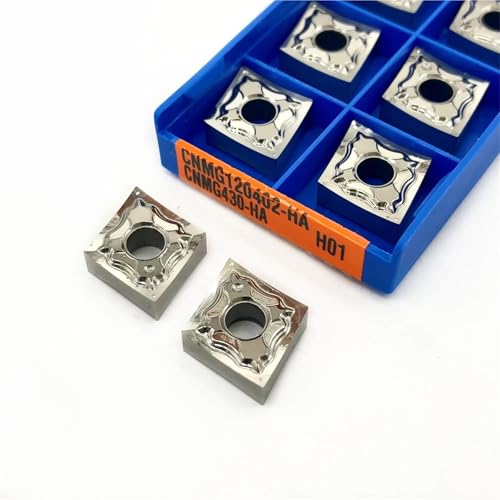 Fresa CNC CNMG120404 Carburo para Torno miniatura 2