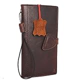 Genuine Natural Leather Case for Motorola Nexus 6 Luxury Book Wallet Handmade Business DavisCase