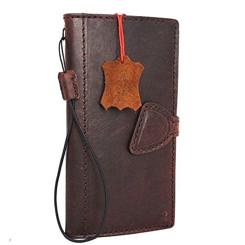 Genuine Natural Leather Case For Motorola Nexus 6 Luxury Book Wallet Handmade Business Daviscase #TOP17