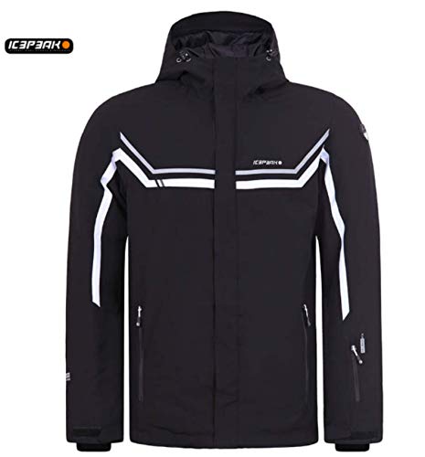 Icepeak Herren Niklaus Jacke, schwarz, 52.0