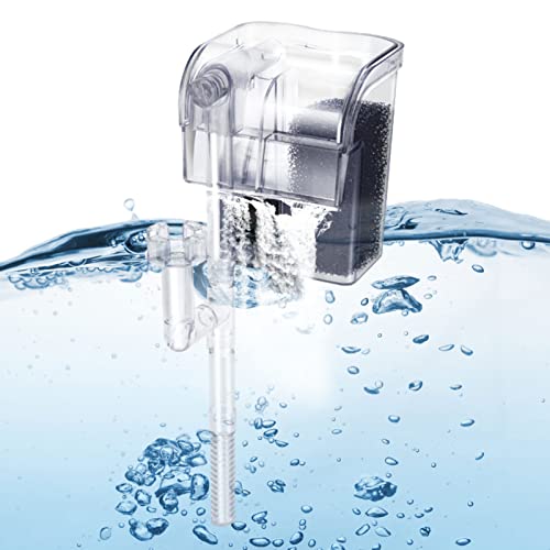 パワーフィッシュフィルター ウォーターフォール 酸素化 マイクロポーラスコットン 5ガロン 爬虫類カエル用 (4W/350L クラシック脱脂フィルム/fisに最適)