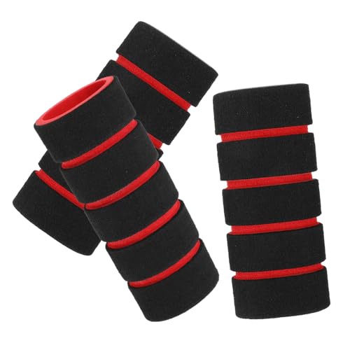CONGARTENO 3 piezas Protector Antideslizante para Barra de Gimnasio Funda Acolchada de Espuma para Manillar de Cubiertas para Barras de Dominadas y Entrenamiento Casa Agarre Seguro y Cómodo