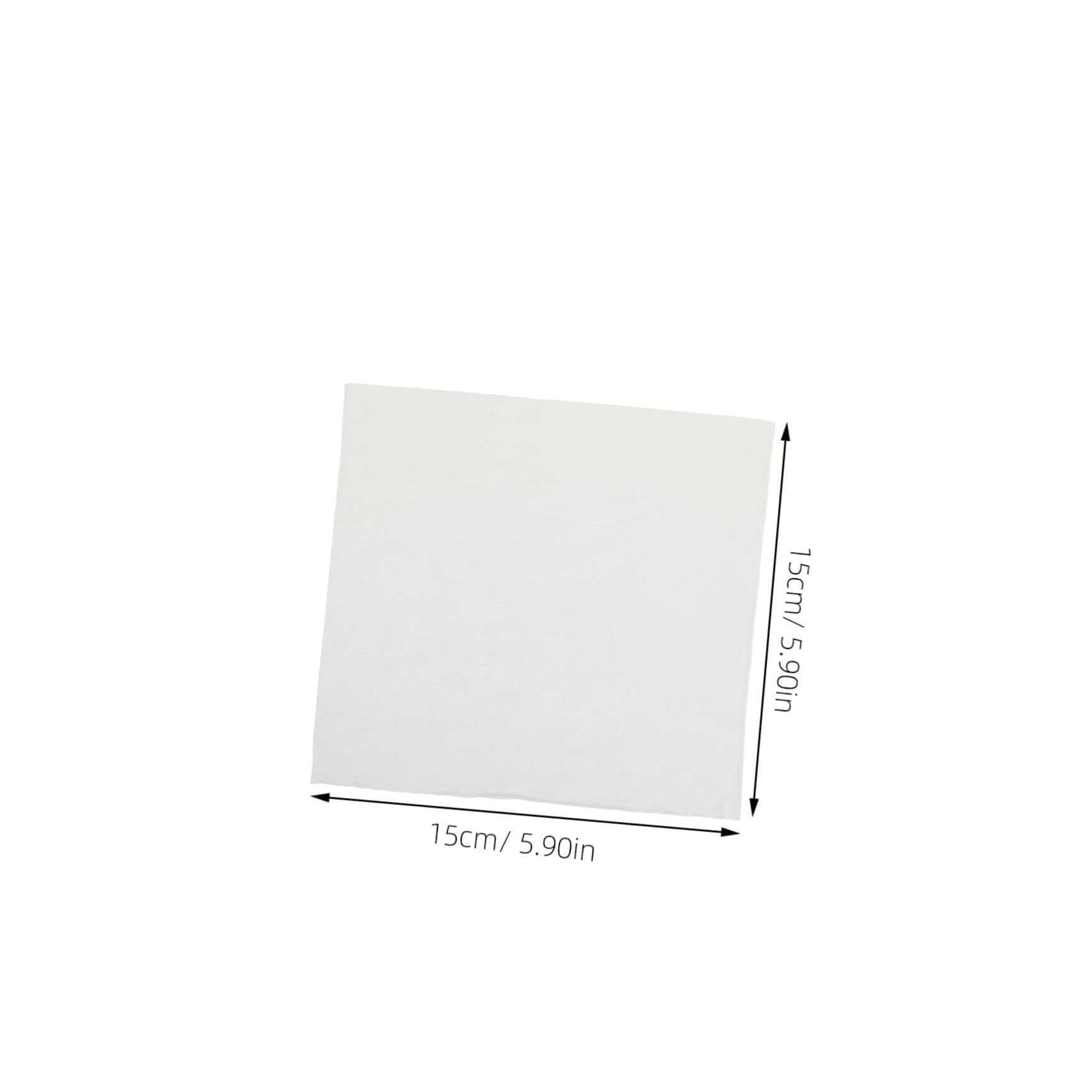 Polyester Antistatisches Reinigungstuch Weiß Staubfrei und Saugfähig 100 Stück für Baumwolltuch zum Putzen Teleskop und LCD/led Touchscreen