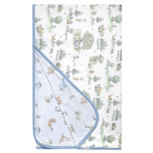 Image of Copper Pearl Jumbo 3-Layer Baby Blanket: Soft Baby Quilts for Boys and Girls | Breathable, Cozy, Toddler Blanket | Baby Quilt for Newborns | 60x72 Premium Material | Hundred Acre Wood