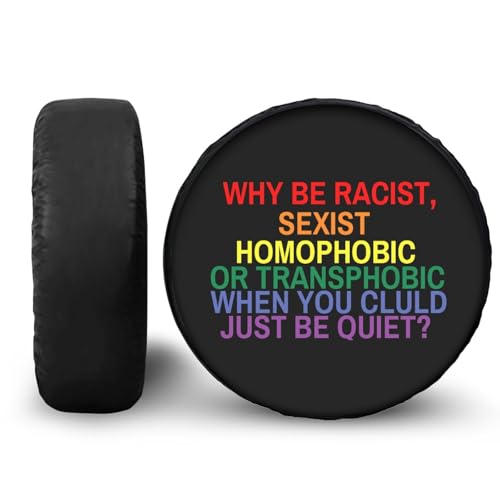 Image of XhuangTech Custom PU Leather Spare Tire Cover, Optional Print Car Wheel Covers, 14 /15 /16 /17 /18 Inch Multi-Size Personalized Private Pattern Customization- Weather and Dust Resistant, Universal Fit