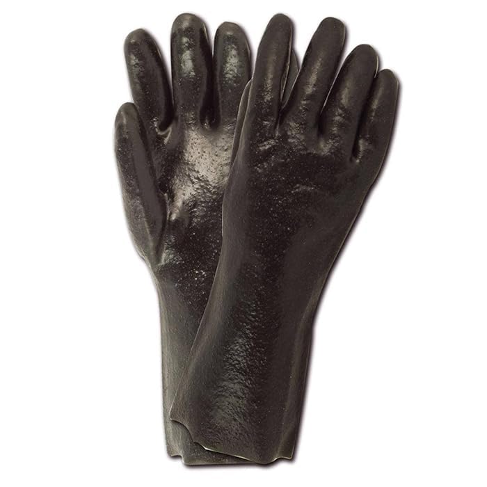 Image of Latex Water Resistant Dishwashing Silicon Rubber for Cleaning Utensils in Kitchen Gloves - Yellow - Pack of 1
