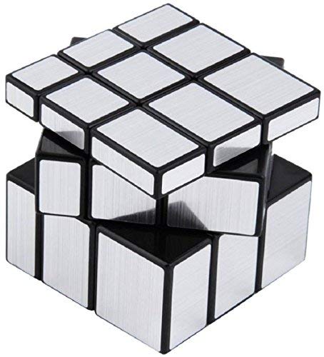Image of MAYATRA'S Silver Mirror Cube 3x3x3 Cube High Speed