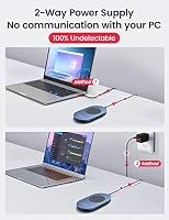 VAYDEER Ultra Slim Mouse Jiggler Mover mit einstellbarem Intervall-Timer ist EIN lautloser und Nicht nachweisbarer Maus-Beweger. Dieser fahrerfreie Mausbeweger ist für den PC aktivieren. – Ansicht 8