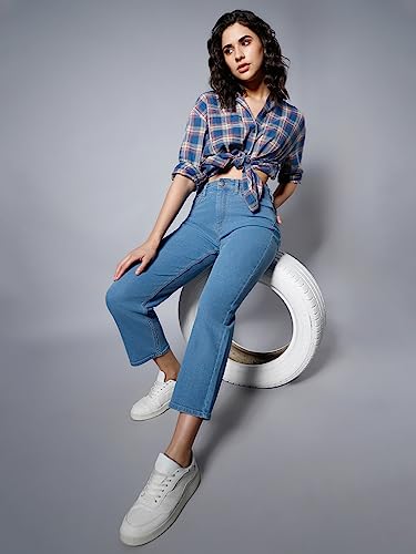Image of HIGH Star Women's Regular Fit Mid Rise Jeans