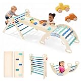DUMOS 9-in-1 Pikler Triangle Set