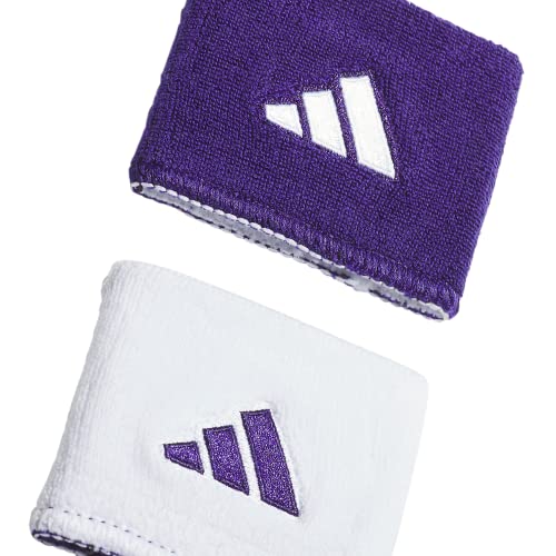 Image of Adidas Unisex Interval Reversible Wristband - Athletic Sweatband