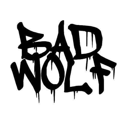 Bad Wolf Vinyl Decal Sticker Handmade Products