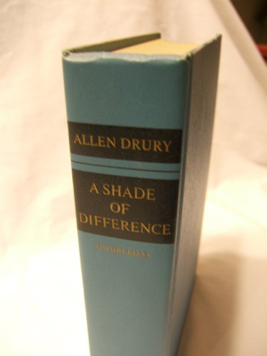 A shade of difference; a novel. B004118GLO Book Cover