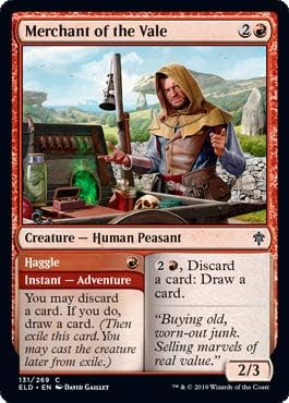Magic: The Gathering - Merchant of The Vale - Foil - Showcase - Throne of Eldraine