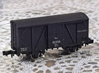 Amazon.co.jp: 国鉄 貨車 ワム50000形:車番 ワム50008走行可能;N
