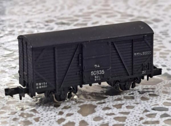 Amazon.co.jp: 国鉄 貨車 ワム50000形:車番 ワム50008走行可能;Nゲージ