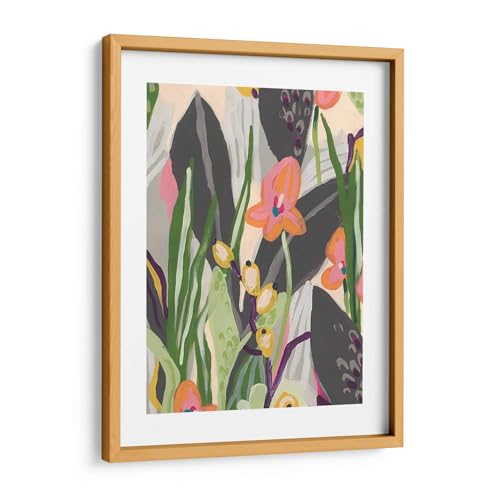 Canvas Lab | Vibrant Ladyslippers I by June Erica Vess
