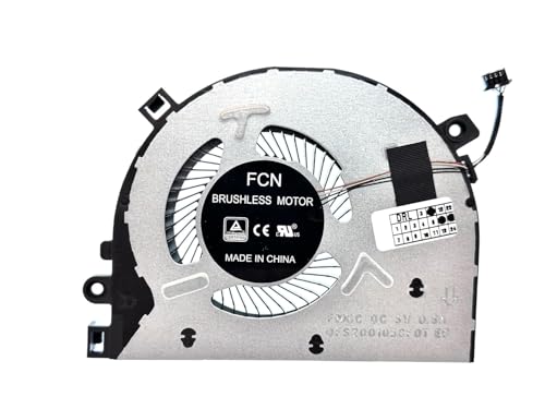 VoltaGuru Enfriador de CPU para Lenovo IdeaPad S340-14API, S340-14IIL, S340-14IML, S340-14IWL PN: DFS2001058F0T, DC28000OYF0, DFS2001059P0T, DC28000N1F0