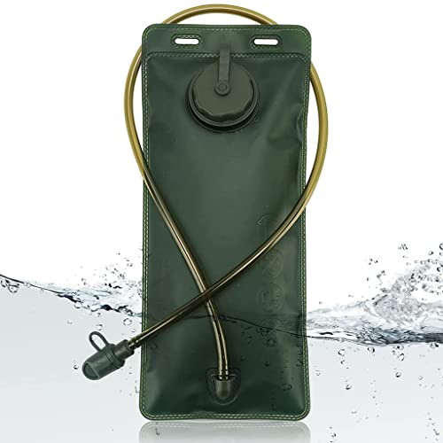 Image of 3L Foldable Hydration Bladder with Straw - BPA Free Leakproof Water Bladder, Durable EVA Hydration Bag Reservoir with Large Opening, Easy Refill & Carry for Cycling, Hiking, Camping, Trekking