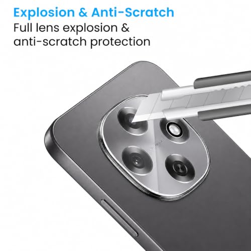 Image of ArmourPro Premium Camera Lens Protection Compatible with Oppo F31 Pro (6.78 Inches) With Edge To Edge Protector Coverage | Clear, Pack of 1